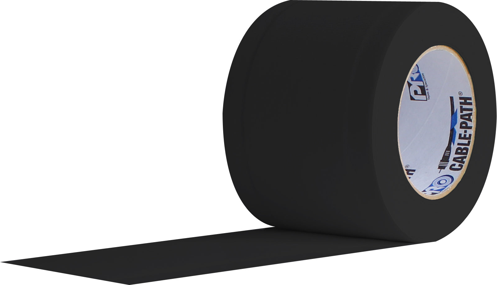 Pro Gaff Cable Path Tape - 4" x 30yd, Black - Neon Production Supply
