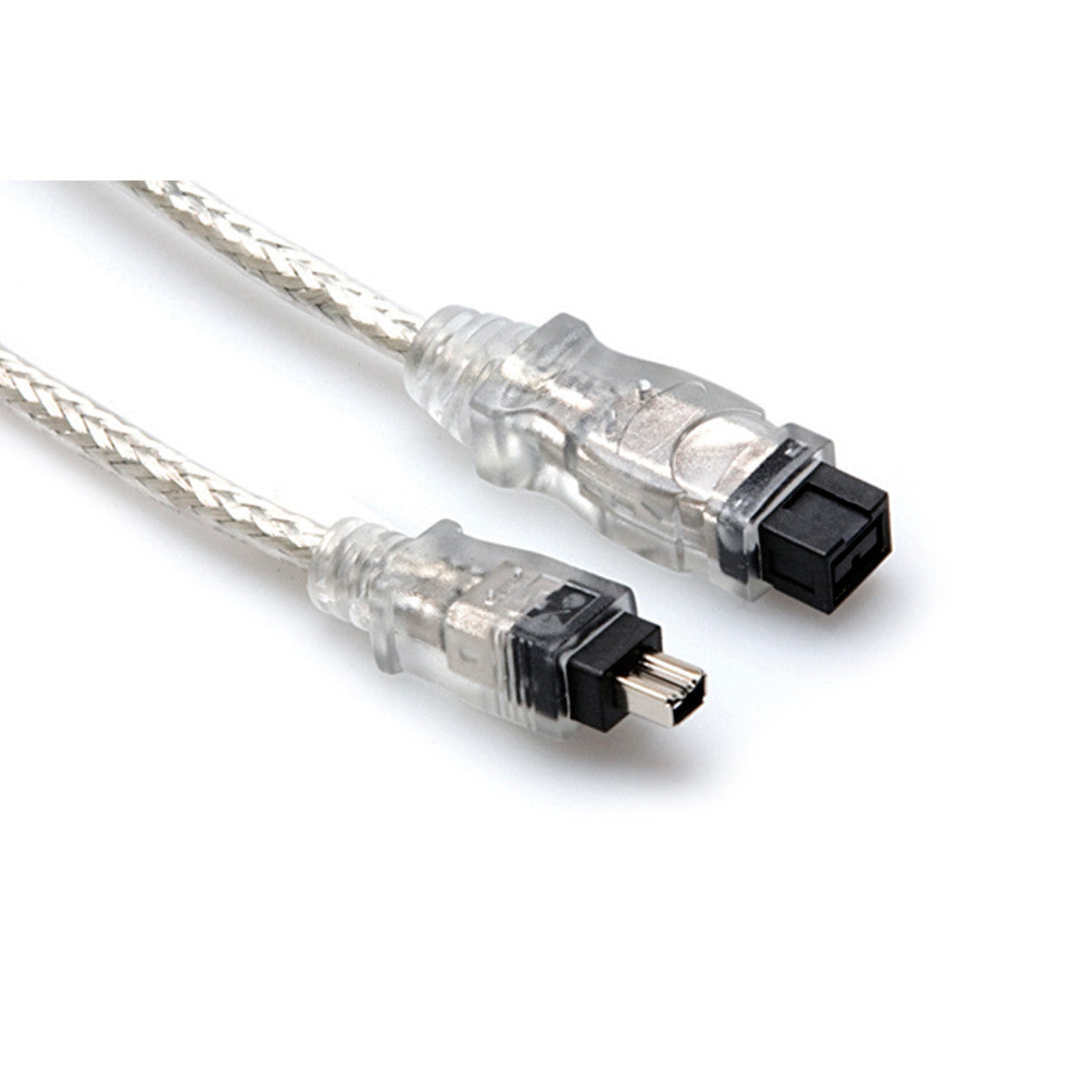 Hosa Firewire 800 Cable, 4-Pin to 9-Pin, 1.5' - FIW-94-106 - Neon Production Supply