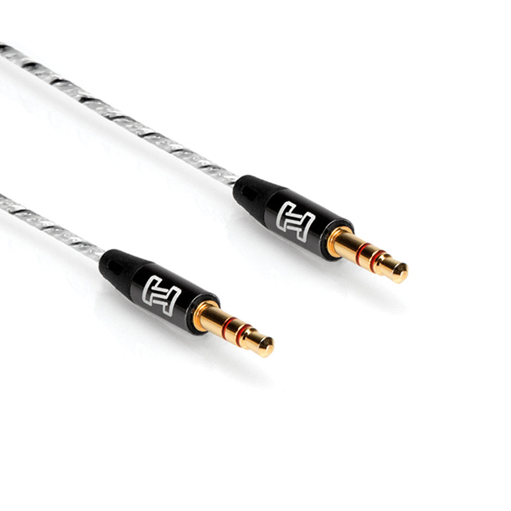 Hosa Slim 3.5mm TRSM to 3.5mm TRSM Cable, 6' - IMM-006 - Neon Production Supply