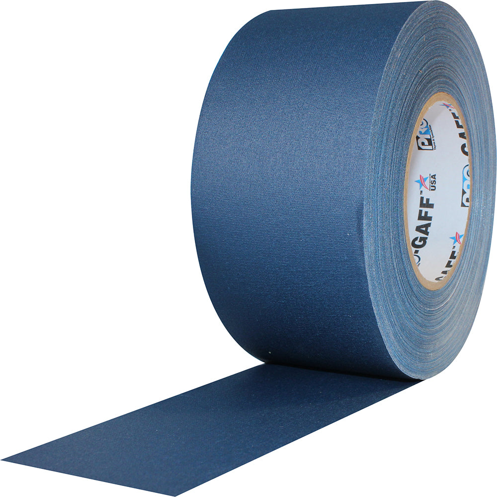 Pro Gaff Tape - 3" x 55yd, Dark Blue - Neon Production Supply