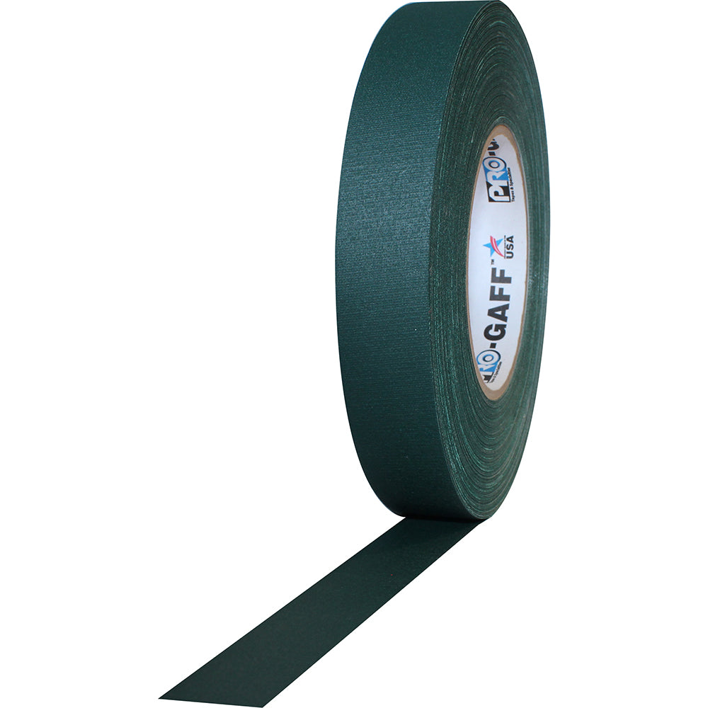 Pro Gaff Tape - 1" X 50yd, Forest Green - Neon Production Supply