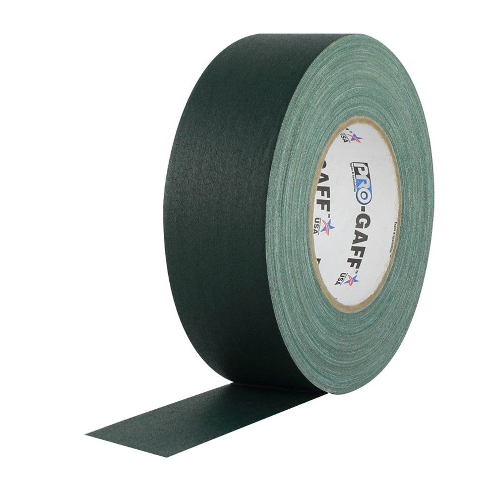 Pro Gaff Tape - 2" x 55yd, Green - Neon Production Supply