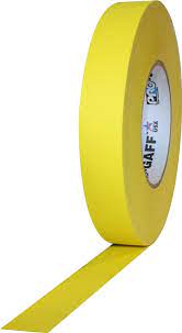 Pro Gaff Tape - 1" x 55yd, Yellow