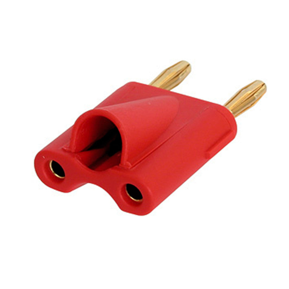 Rean/Neutrik Dual Banana Plug - for 6-10mm Cable OD, Red - NYS508-R - Neon Production Supply