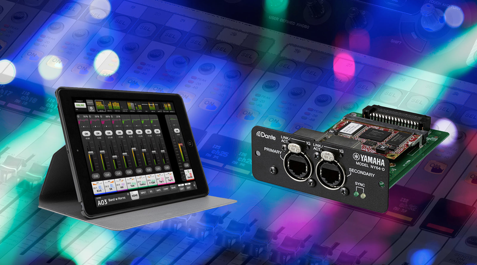 Free iPad or NY64-D Card with Yamaha TF Purchase!