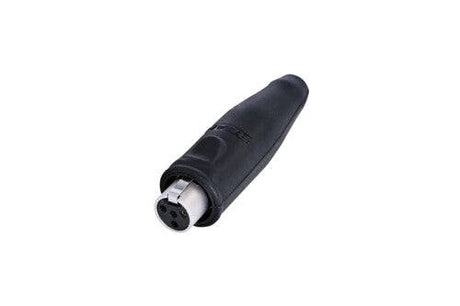 Neutrik Rean‚Ñ¢ TINY cable connector 4-pole, female, black housing, gold plated contacts, water resistant boot; Industrial bulk packaging, disassembled version, 100pcs/carton; bulk