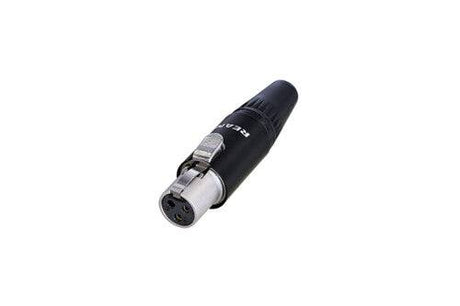 Neutrik Rean‚Ñ¢ TINY cable connector 3-pole, female, black housing, gold plated contacts; Industrial bulk packaging, disassembled version,100pcs/carton; bulk