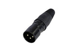 Neutrik XLR CON. Z. 3POLE MALE B AU IP65 IN MATED CONDITION