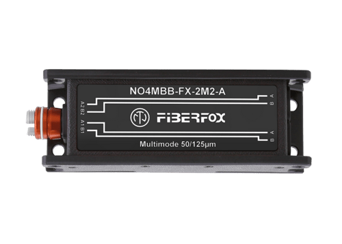 Neutrik FIBERFOX Adaptor BOX - NTR-NO4MBB2M2-FX