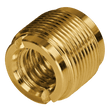 Neutrik Threaded Coupler - 3/8" internal / 5/8" external - brass
