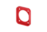 Neutrik Gasket - EPDM for use with D size chassis connectors - IP65 and UV resistant - red