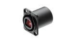 Neutrik opticalCON MTP 24 Fiber Chassis, black, IP 65 Rated. Must order desired color SCDP-* separately.