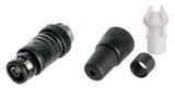 Neutrik Cable shell - neutriCON with chuck - black - IP54 rated sealing