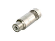 Neutrik Rean‚Ñ¢ RCA Cable Phono Jack Nickel/Nickel, w/Solder Terminals, Cable OD 6mm