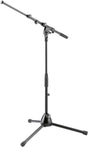 K&M 25900 - Short Tripod Mic Stand, Adjustable Boom, Black - 25900.500.55