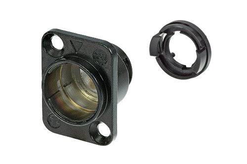 Neutrik Receptacle housing - neutriCON - black - 90¬¨‚àû coding
