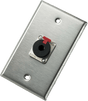 Neutrik Wallplate - single - NJ3FP6C