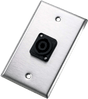 Neutrik Wallplate - single - NL4MP