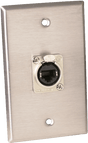 Neutrik Wallplate - single - NE8FDP