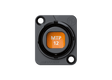 Neutrik opticalCON MTP Chassis, black, IP 65 Rated. Must order desired color SCDP-* separately.
