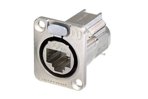 Neutrik Receptacle etherCON CAT6A D series - shielded IDC - nickel