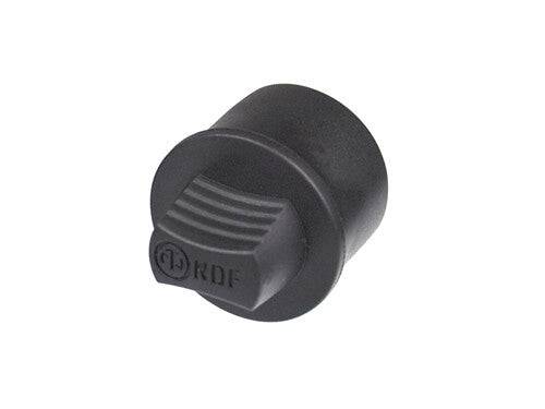 Neutrik dummyPLUG - for female XLR receptacles - rubber - black; 4 x Bags of 25 pieces