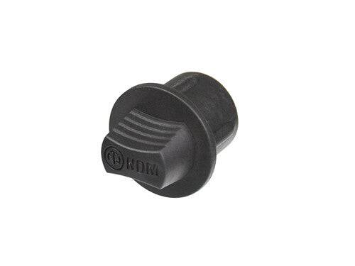 Neutrik dummyPLUG - for male XLR receptacles - rubber - black; 4 x Bags of 25 pieces