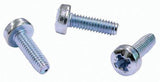 Neutrik Screw - nickel - machine thread - 2.5mm x 8mm, for use with B-Series