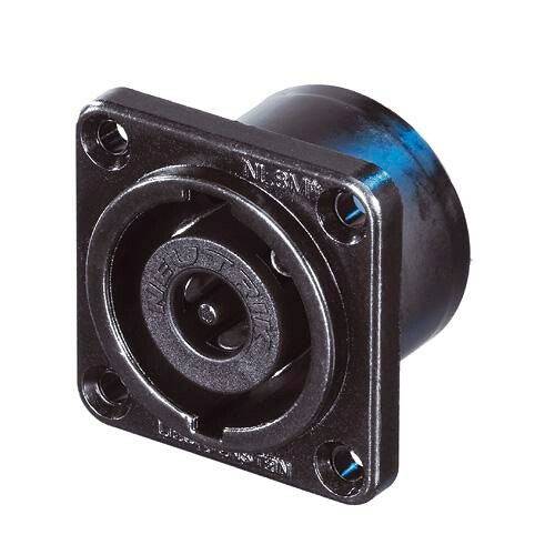 Neutrik Receptacle speakON¬¨√Ü 8 pole - PCBV - NLT style - black