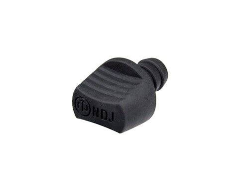 Neutrik dummyPLUG - for 1/4" jacks - rubber - black; 4 x Bags of 25 pieces