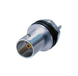 Neutrik Receptacle - BNC solder - isolated - nickel - 75 Ohm