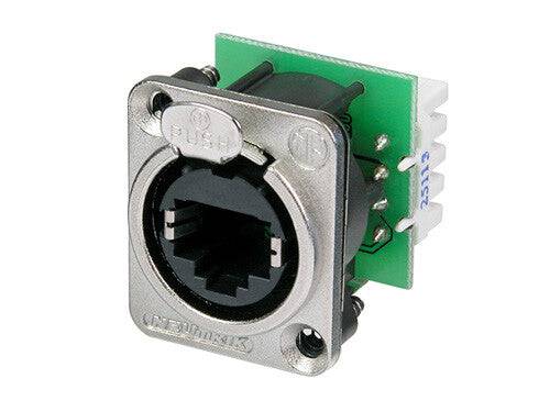 Neutrik Receptacle etherCON CAT5 D series - Krone punchdown - nickel