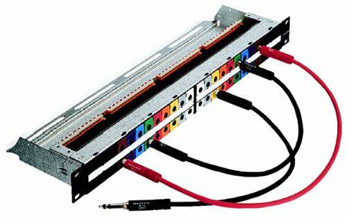 Neutrik Patchpanel easyPATCH/Mil Spec BPO316 - push terminals