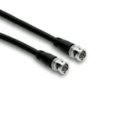 Hosa BNC to BNC Pro 75-ohm Coax RG-6/U Cable, 3' - BNC-06-103