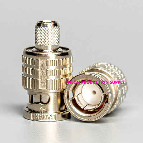 Canare BCP-B51F 75 Ohm BNC Connector, Straight Crimp Plug, 1pcs  - BCP-B51F
