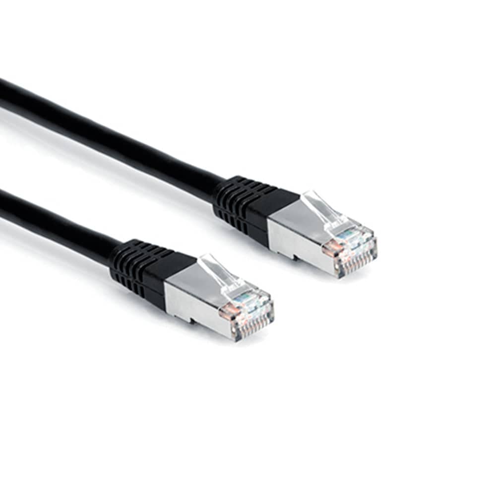 Hosa Cat 6 Cable 8P8C to Same, Black, 5' - CAT-605BK