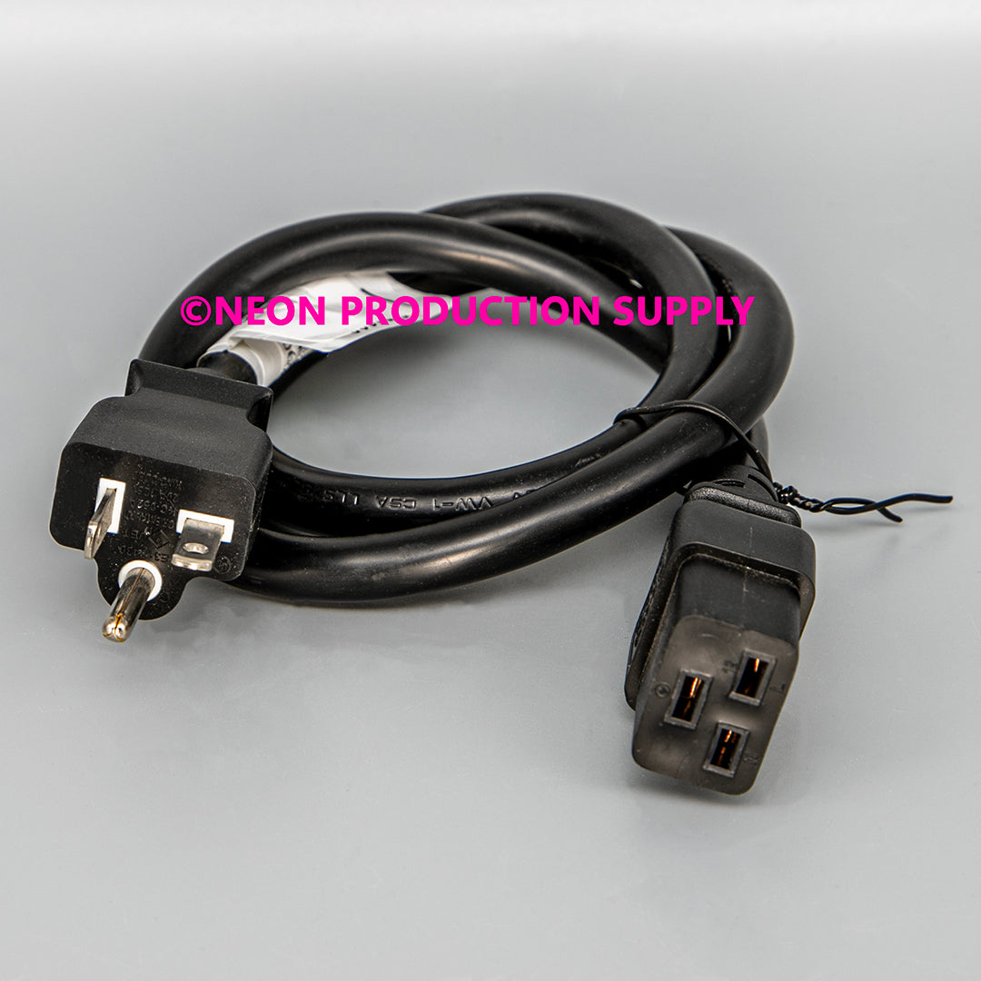 Crown Cable, Power Cord, 12AWG, 20A IEC - 5038090