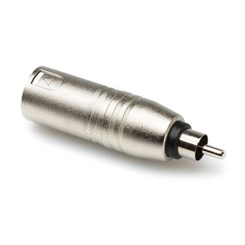 Hosa Adaptor - RCAM to XLR3M, Inline - GXR-135