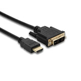 Hosa Adaptor - HDMI to DVI-D, Standard Speed, 3' - HDMD-403