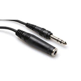 Hosa Headphone Extension Cable, 1/4" TRSF to 1/4" TRSM, 10' - HPE-310