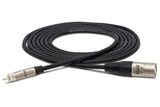 Hosa Pro Unbalanced Interconnect, REAN RCA to XLR3 - HRX-005