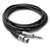 Hosa Adaptor - 1/4" TRSM to XLR3F, 3' - HXS-003