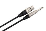 Hosa Pro Balanced Interconnect, REAN XLR3F to 1/4  - HXS-005