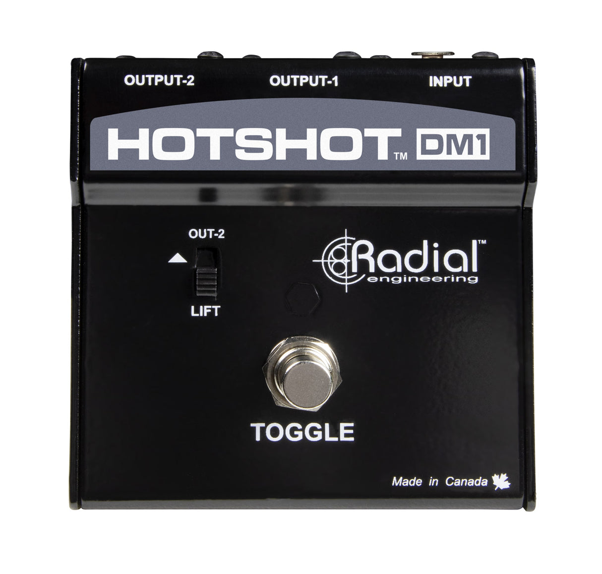 Radial Engineering HotShot DM-1 Stage Mic Toggle - HotShot DM-1