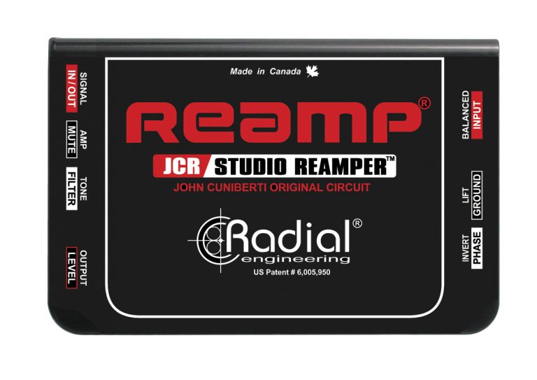 Radial Engineering Reamp JCR Studio Reamper - Reamp JCR