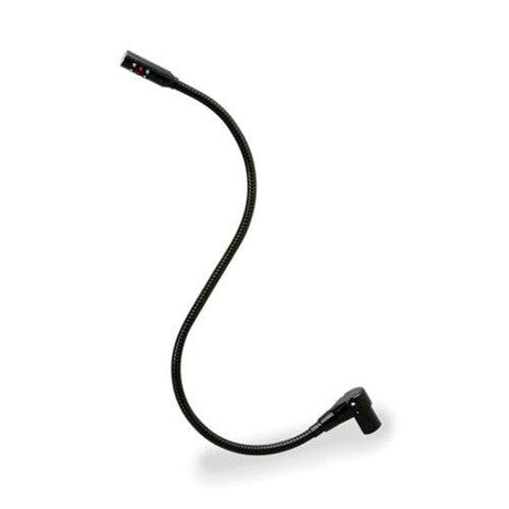 Hosa 18" LED Gooseneck Console Lamp, Right Angle XLR4M - LTE-519XLR4