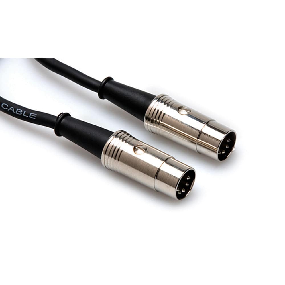 Hosa Pro Midi Cable, 5 Pin MIDI to Same, 5' - MID-505