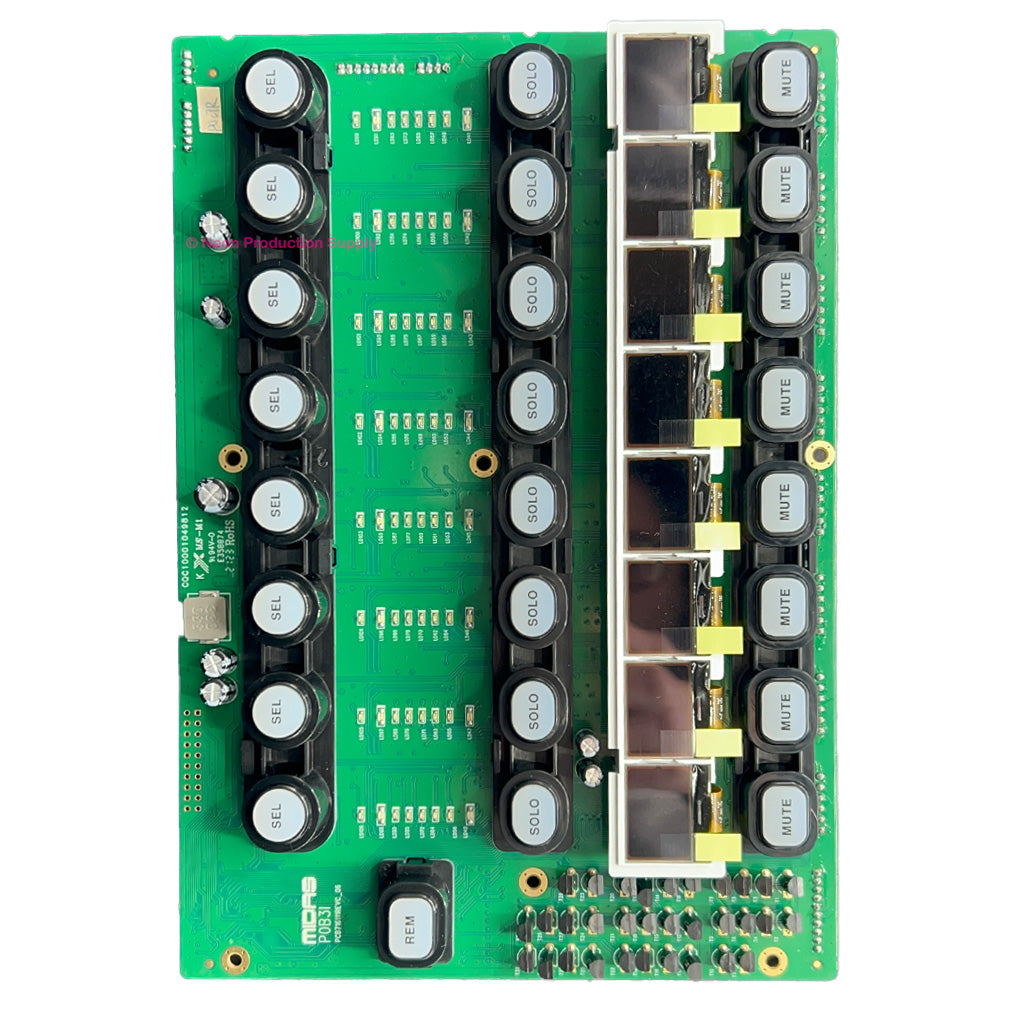 Midas M32 Fader PCB LEFT SAM-P0C7R/COM/FADER_L - A09-C7R00-54000 - Neon Production Supply