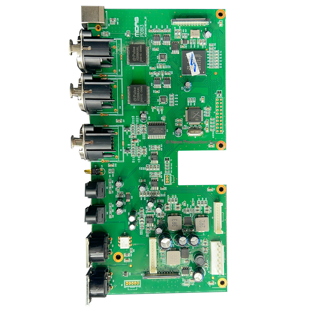 Midas DL16 Main PCB - A09-BI300-07001 - Neon Production Supply