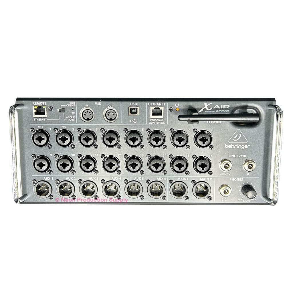 Behringer XR18 Front Assembly - A09-BI800-02000